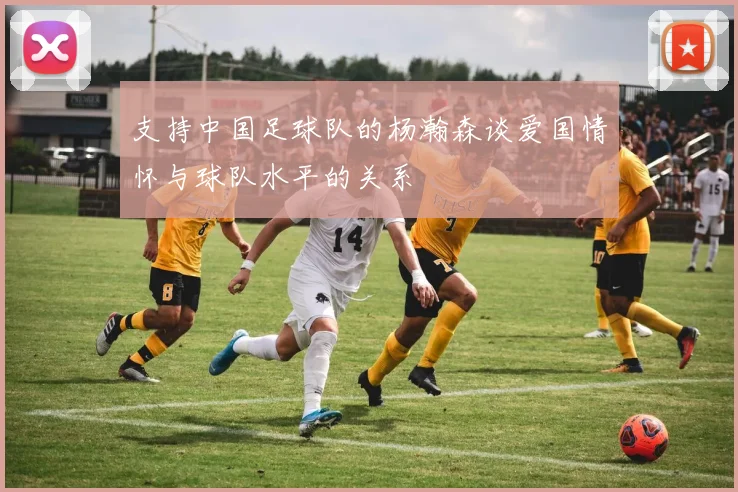 支持中国足球队的杨瀚森谈爱国情怀与球队水平的关系